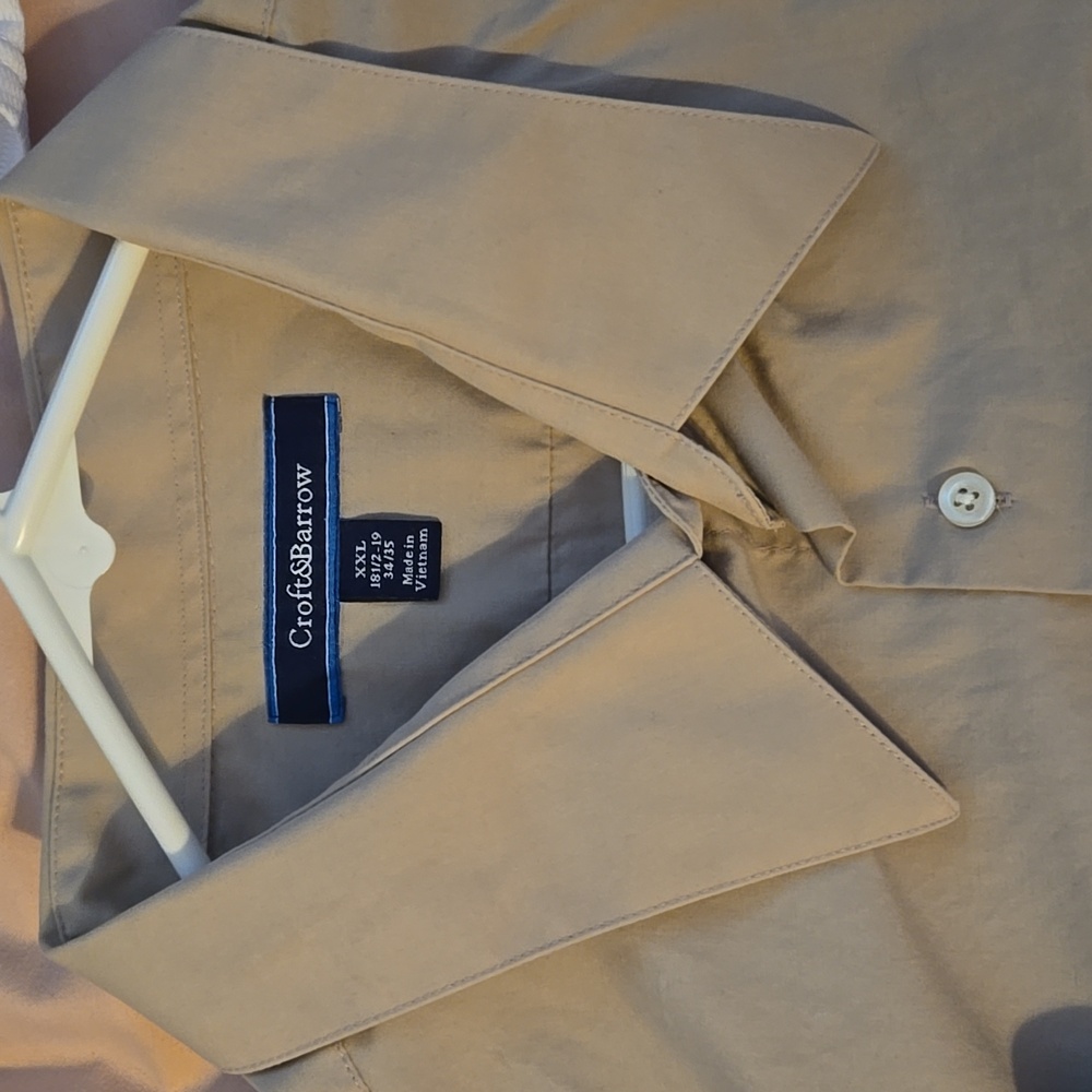 Croft & Barrow, Men's XXL, Tan
